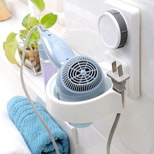 Hair Dryer Holder w/ Suction Cup from theBathMart